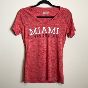 MIAMI UNIVERSITY Woman’s Small Under Armour shirt